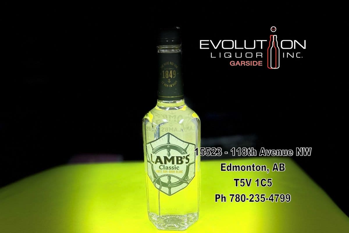 Lamb's Classic White Rum 0750G (1 x 750ml Glass Bottle)