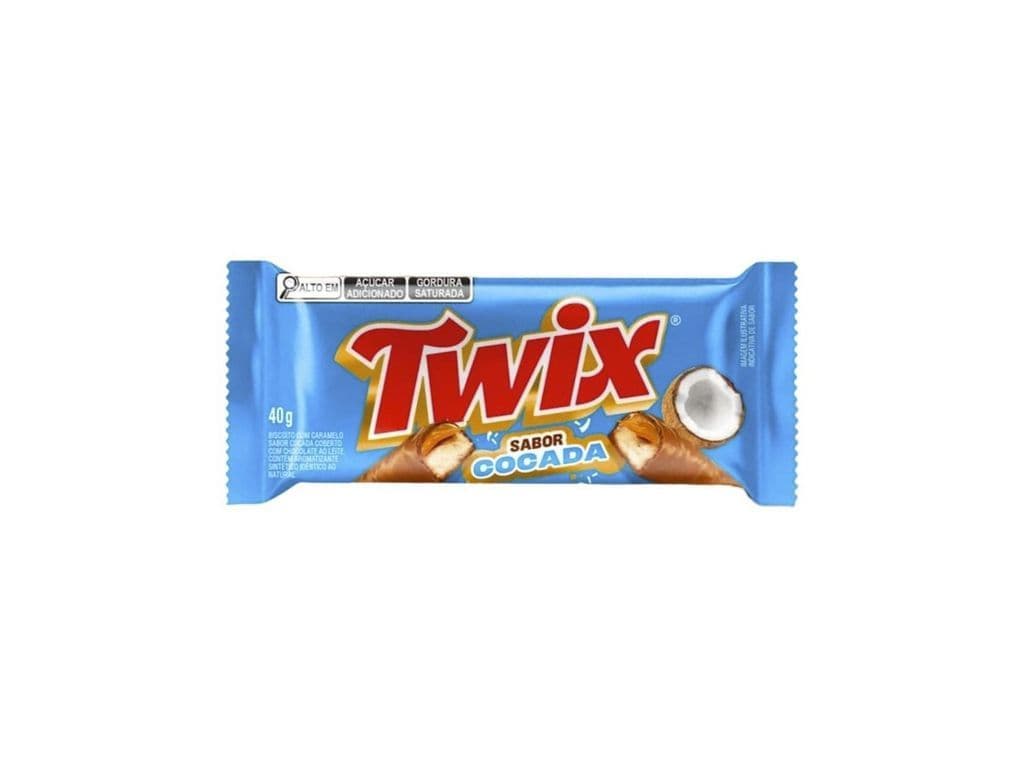 Twix Coconut Brazilian Caramel Milk Chocolate Nougat Bar 40g