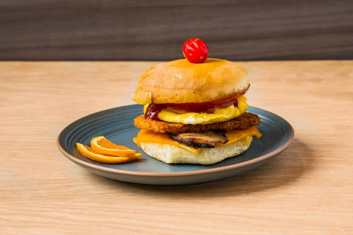 Hash Brown Breakfast Sandwich