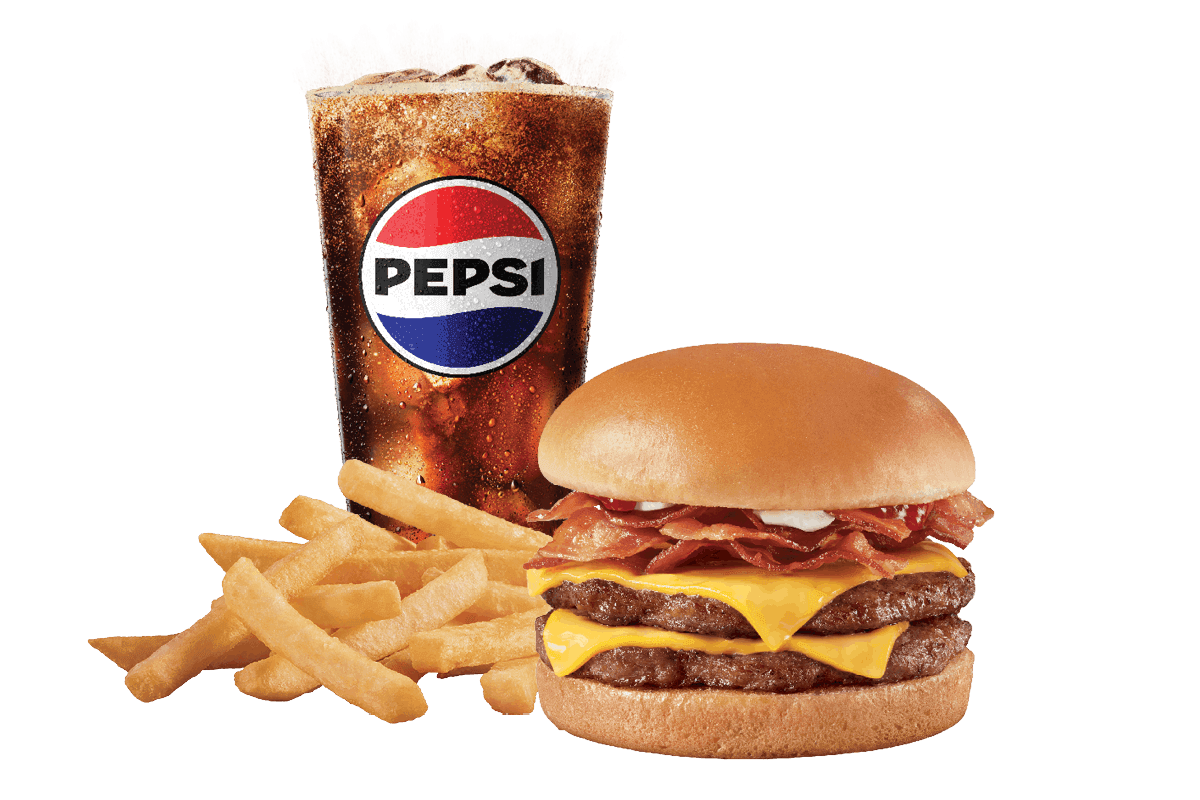 Loaded Bacon Signature Stackburger™ Combo