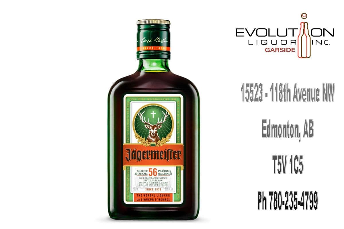 Jagermeister Herbal Liqueur 0200G (1 x 200 ml Glass Bottle)