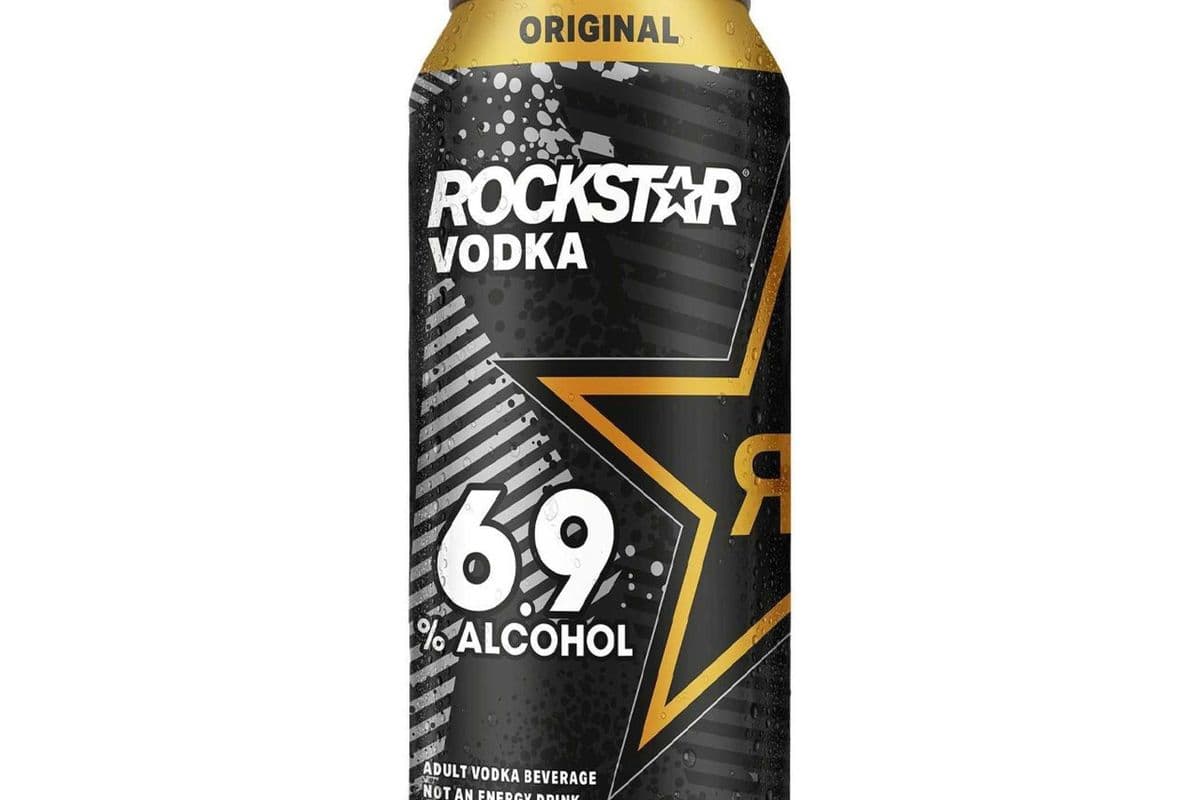Rockstar Energy + Vodka, Single Tall Can (1 x 473ml)