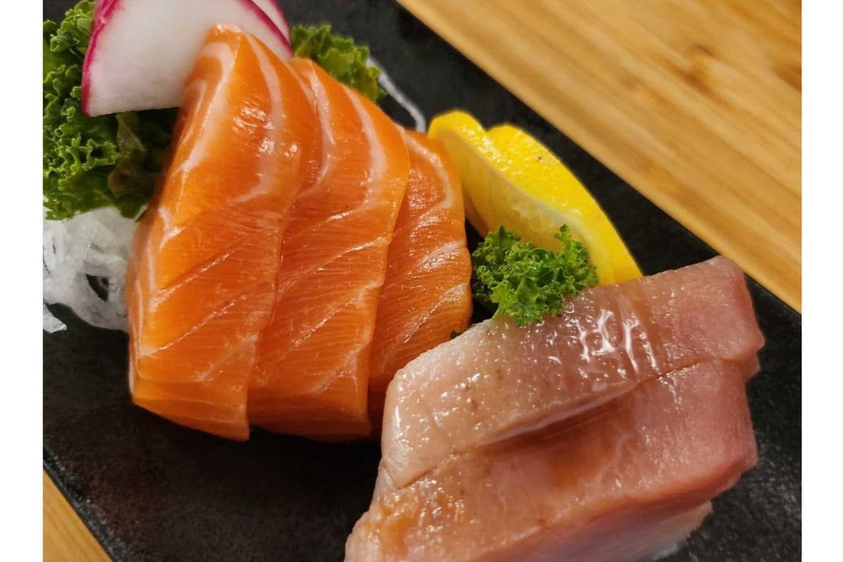 Salmon and Tuna Sashimi