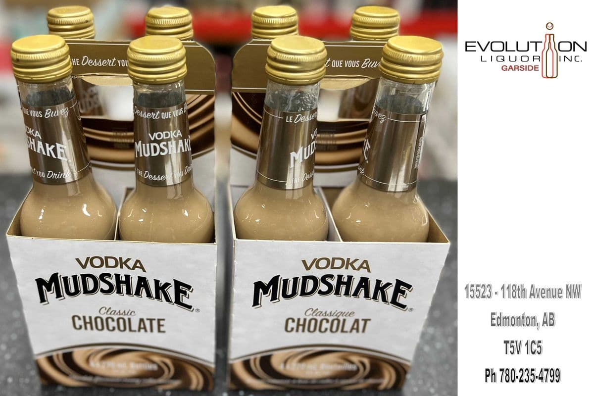 Vodka Mudshake Classic Chocolate G270-08 (8 x 270ml Glass Bottle)