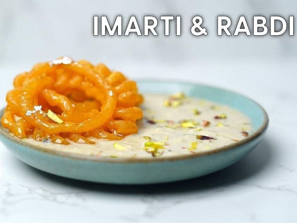 Imarti with Laccha Rabdi