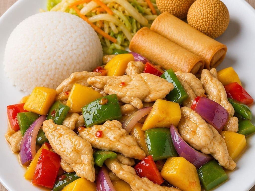 Mango Chicken Combo