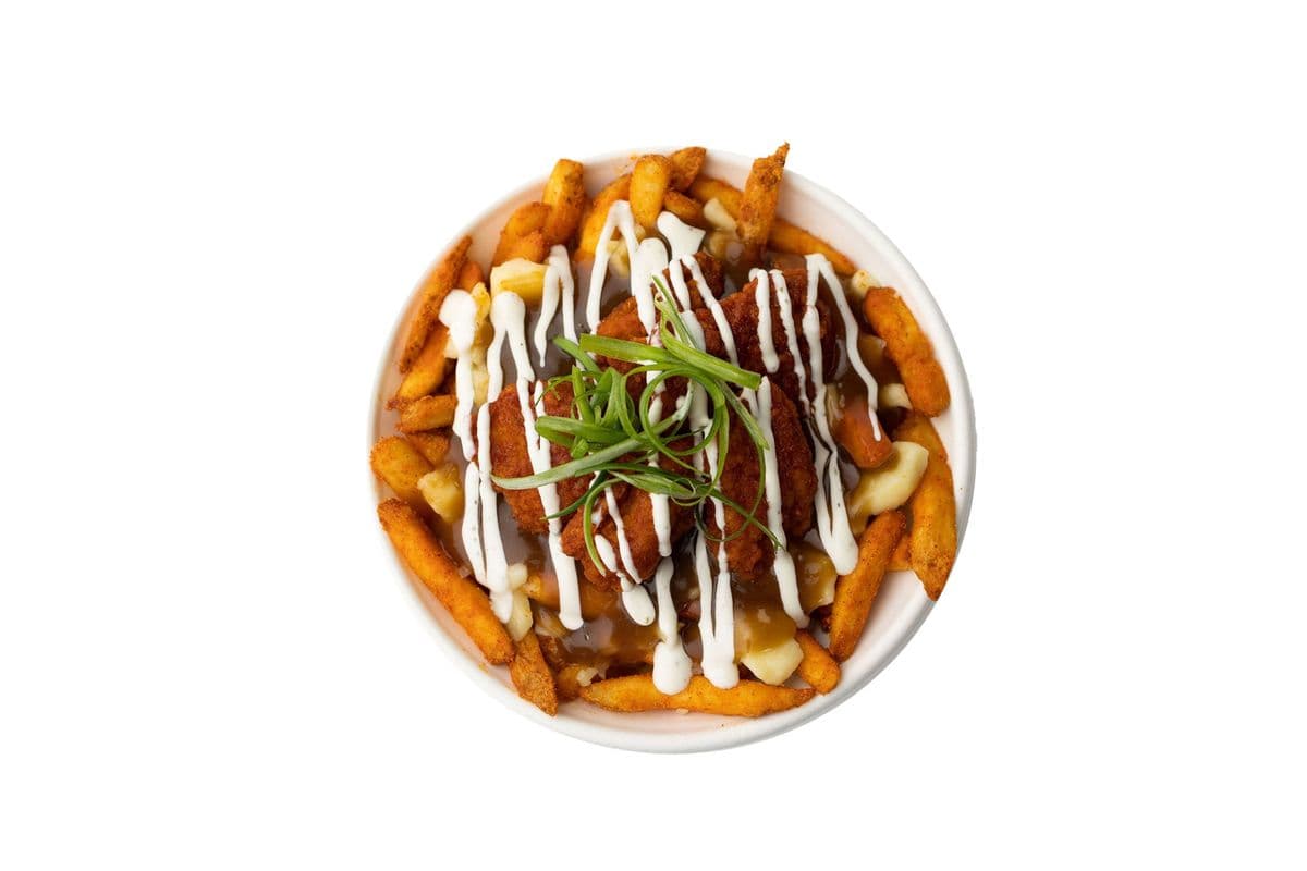 Buffalo Chicken Poutine