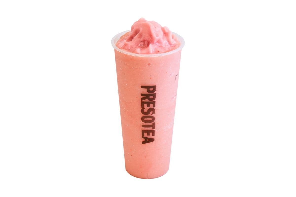 Fresh Strawberry Banana Slush