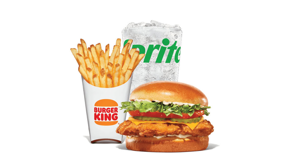 Deluxe Crispy Chicken Sandwich Large Combo