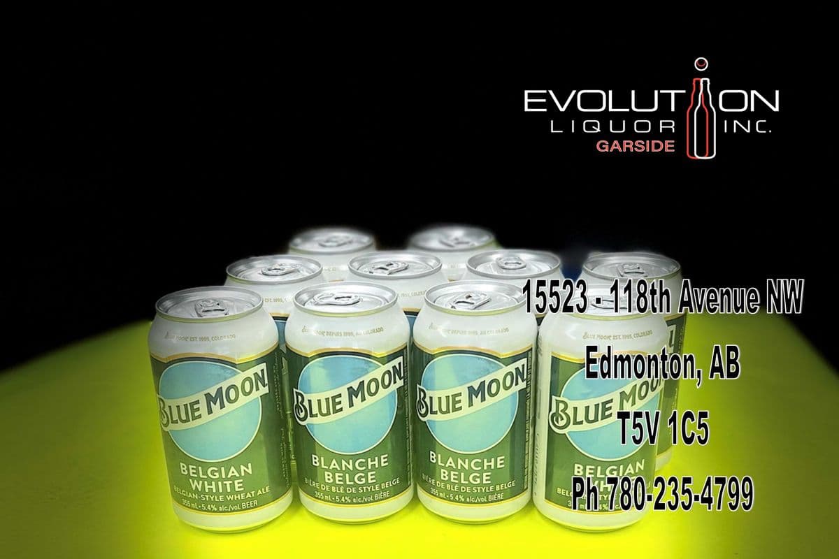 Blue Moon Belgian White Wheat Ale C355-10 (10 x 355ml Can)