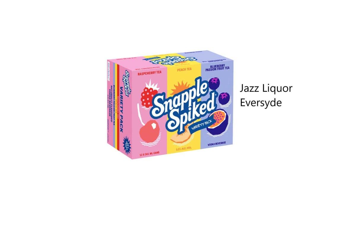 SNAPPLE SPIKED VARIETY PACK CANS (1 x 12x341 ML)