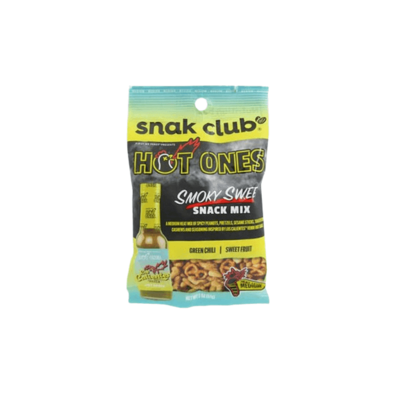 Hot Ones Smoky Sweet Snak Club Snack Mix - USA (2oz)