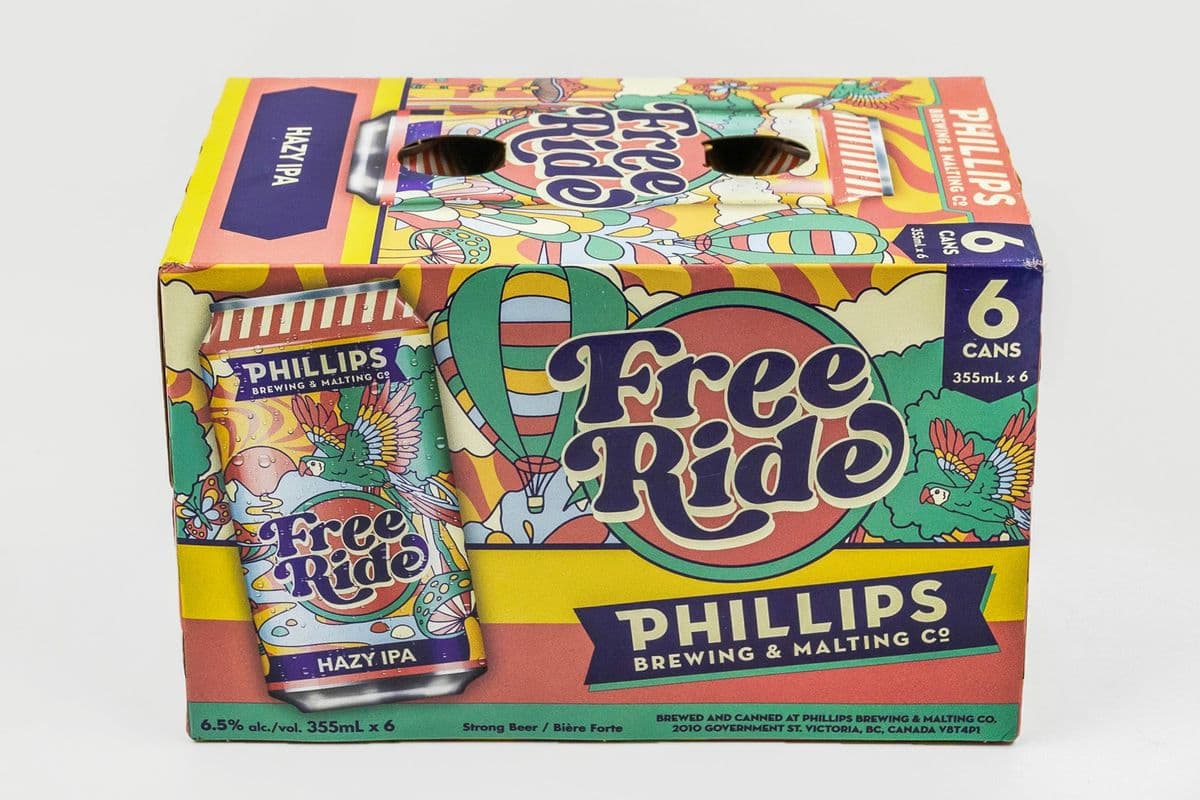 Phillips Free Ride Hazy IPA (6 x 355 ml Cans)