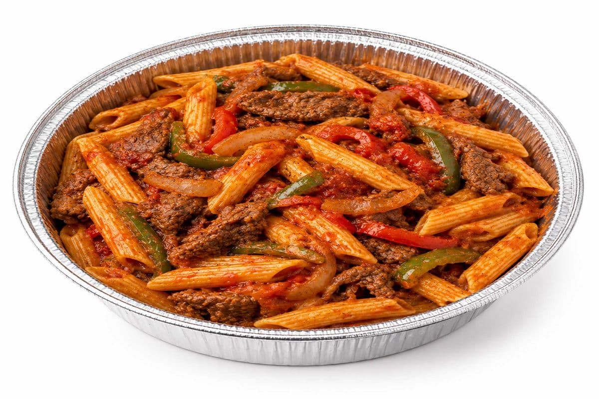 Peppers & Steak Pasta