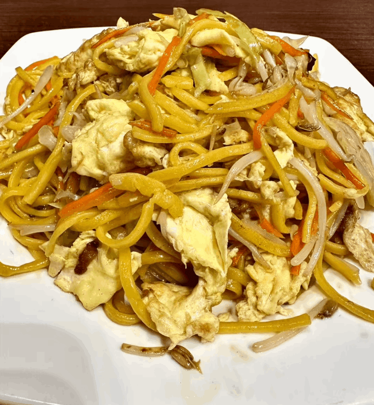 Vegetarian Fried Noodles / 素炒面