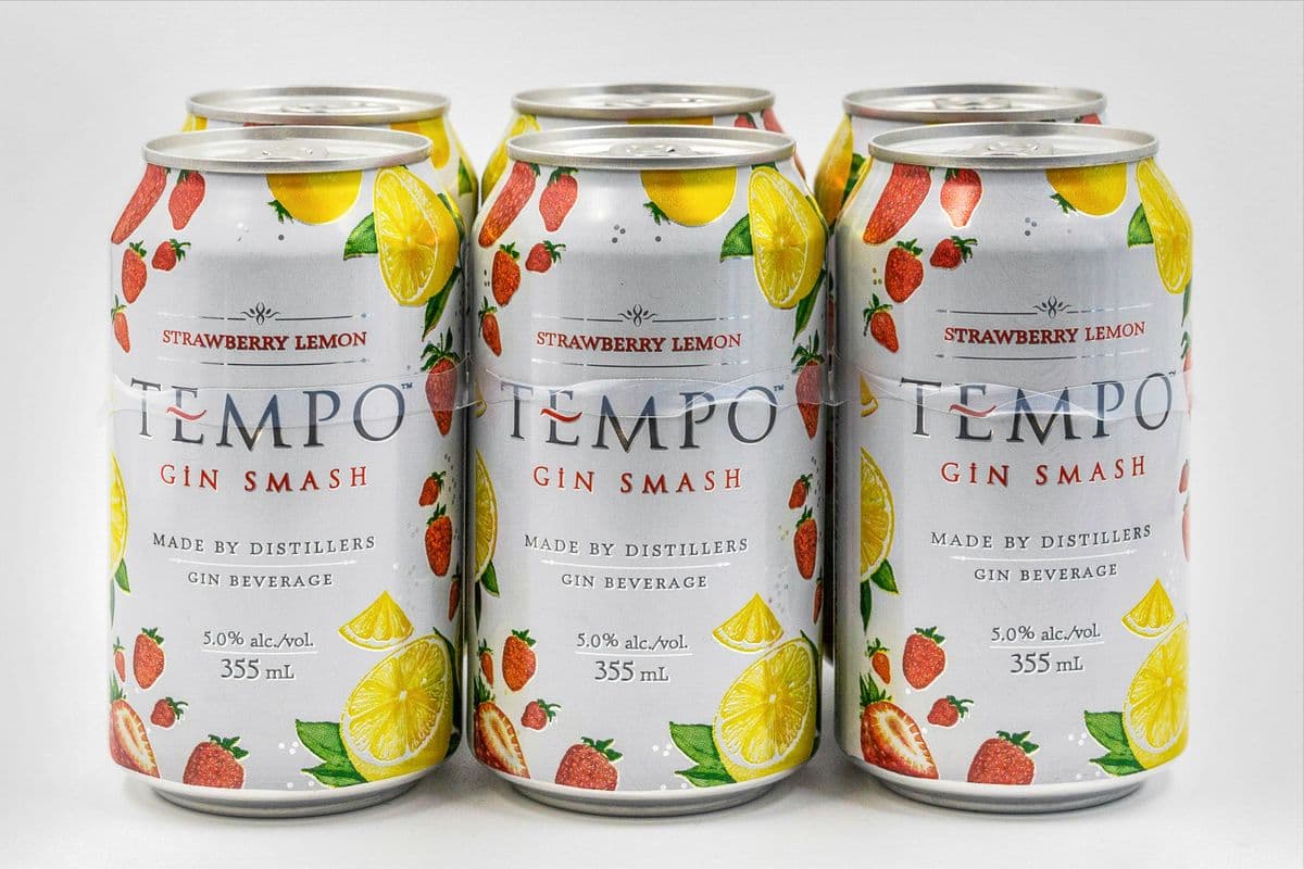 Tempo Gin Strawberry smash 6pc (1 x 6pc)