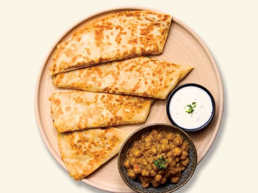 Chana with Bolani