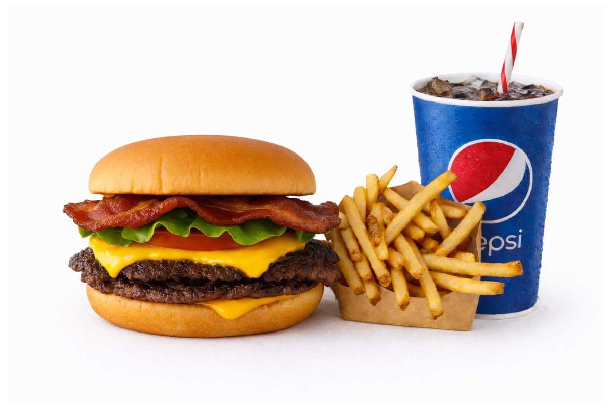 Beef Bacon Cheeseburger Combo