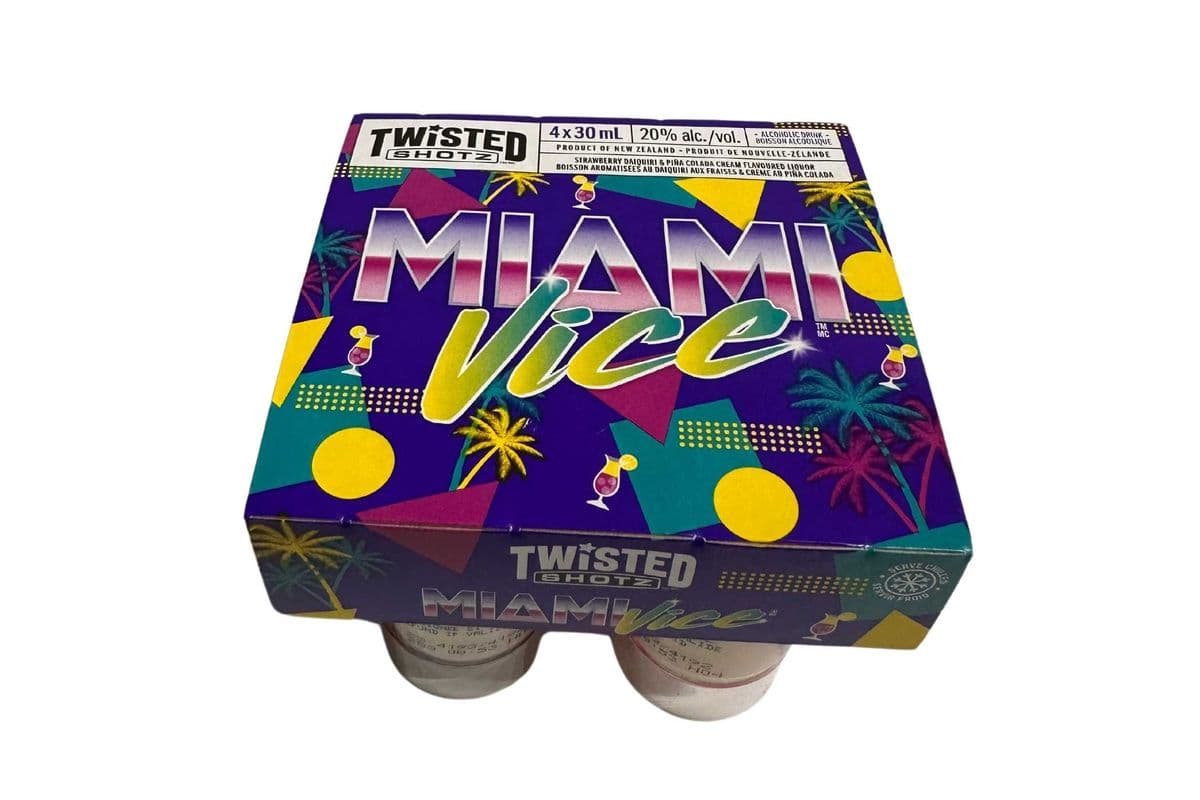 TWISTED SHOTZ MIAMI VICE (4 x 30ml)