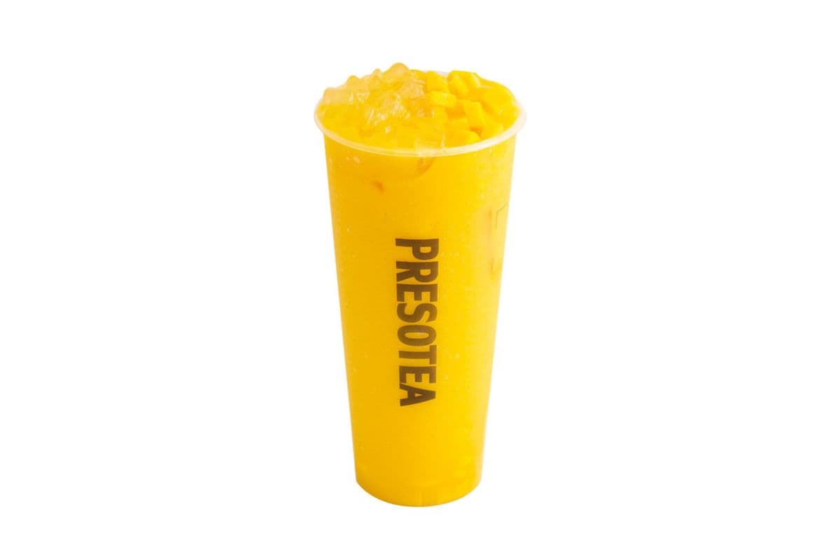 Fresh Mango Slush with Aloe Vera