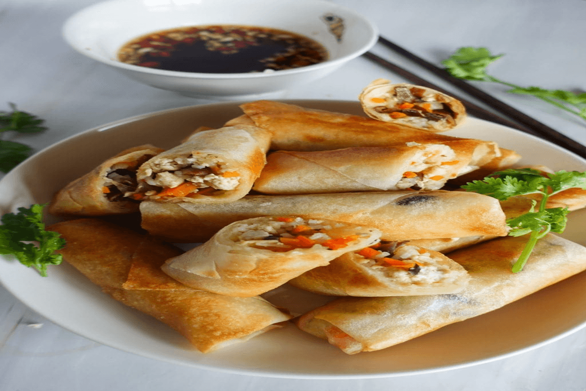 A13 Vegetarian Fresh Spring Rolls (2 pcs) | Goi Cuon
