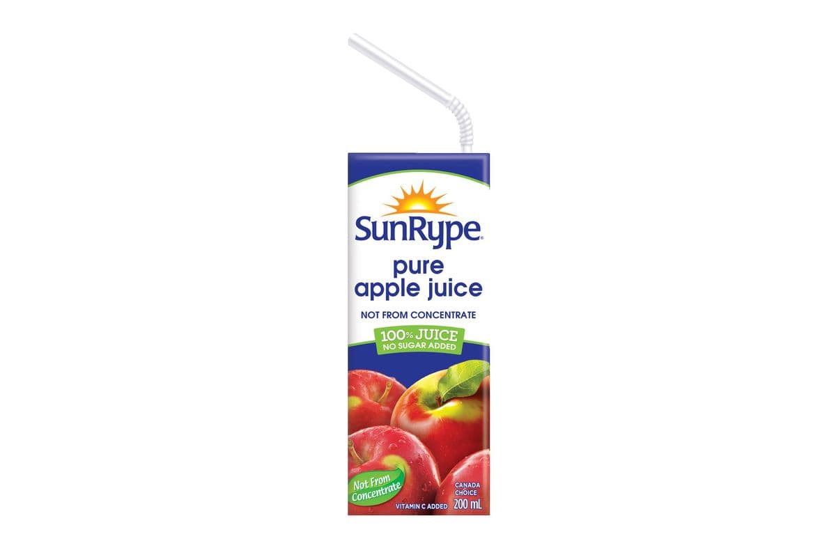 SUNRYPE APPLE JUICE BOX