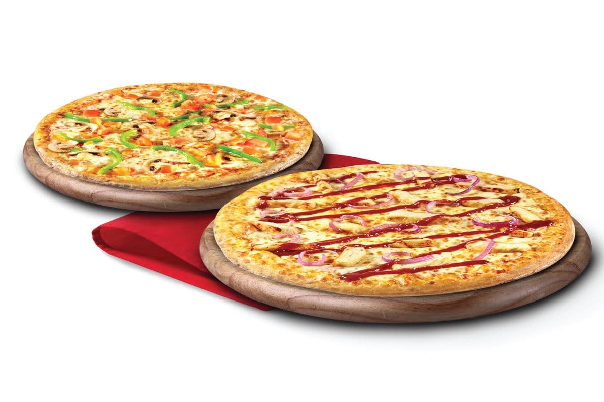 241 Original - Two Small Three-Topping Pizza