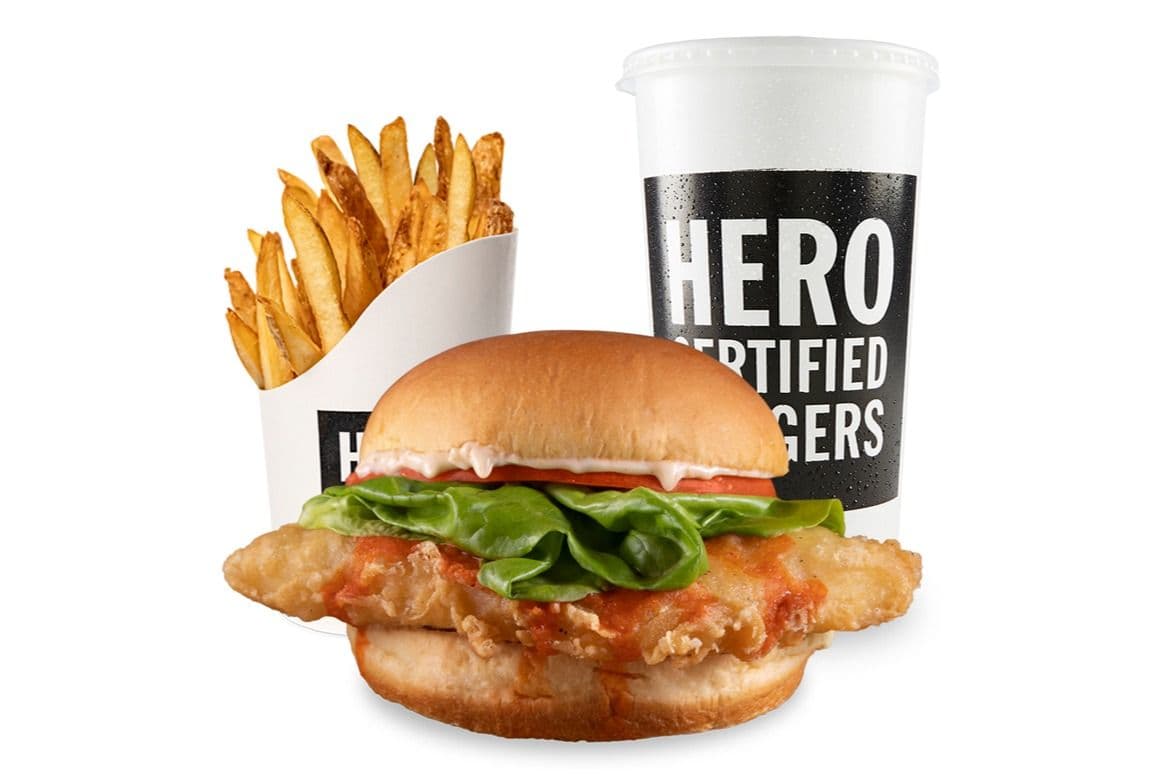 Old Bay Spiced Haddock Sandwich Combo