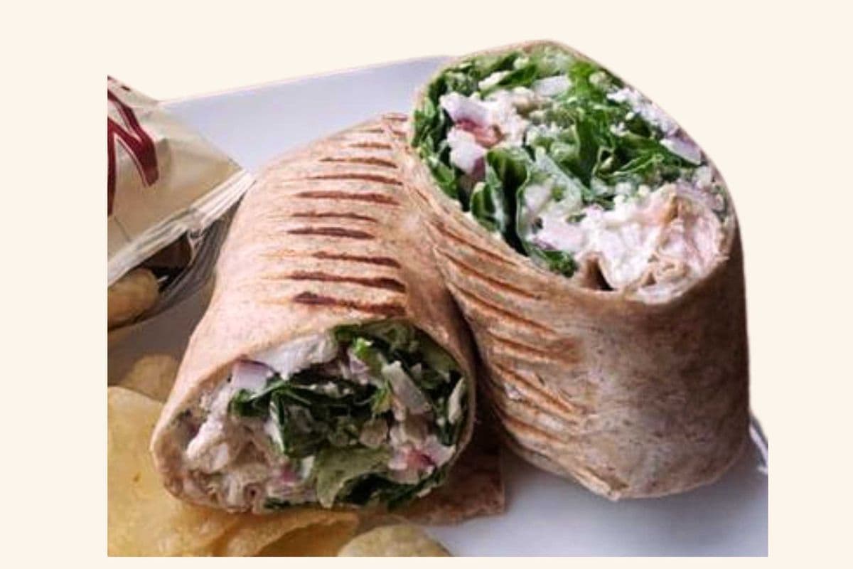 Chicken Al Greco Wrap