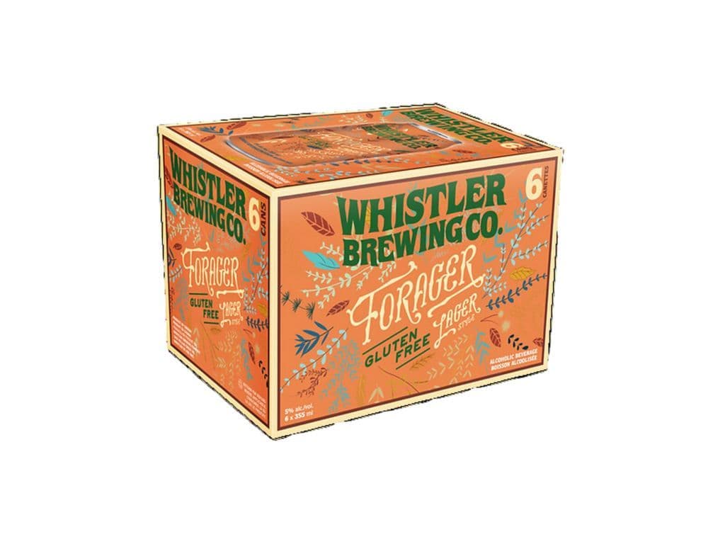 Whistler Brewing Co. - Forager Gluten Free Lager (6x355ml)