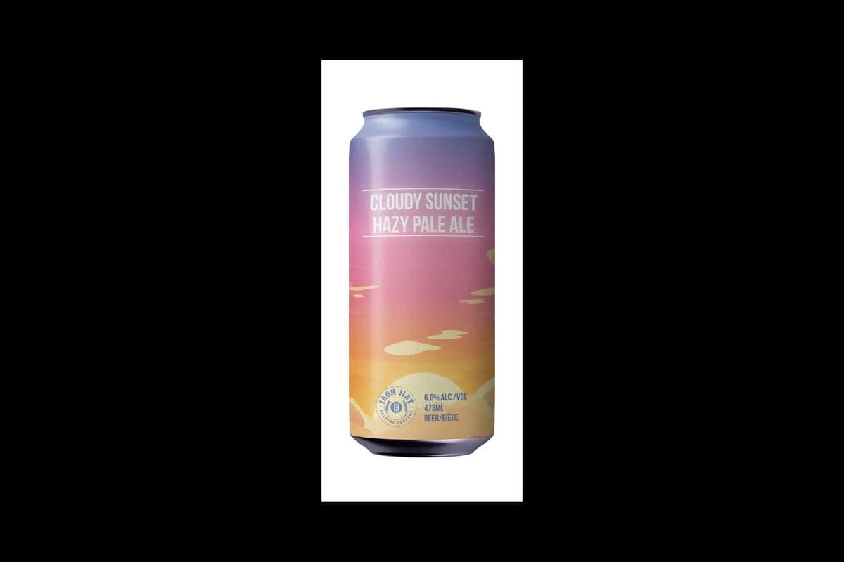 IRON HAT MELLOW SUNSET HAZY PALE ALE (1 x 4*473ML)