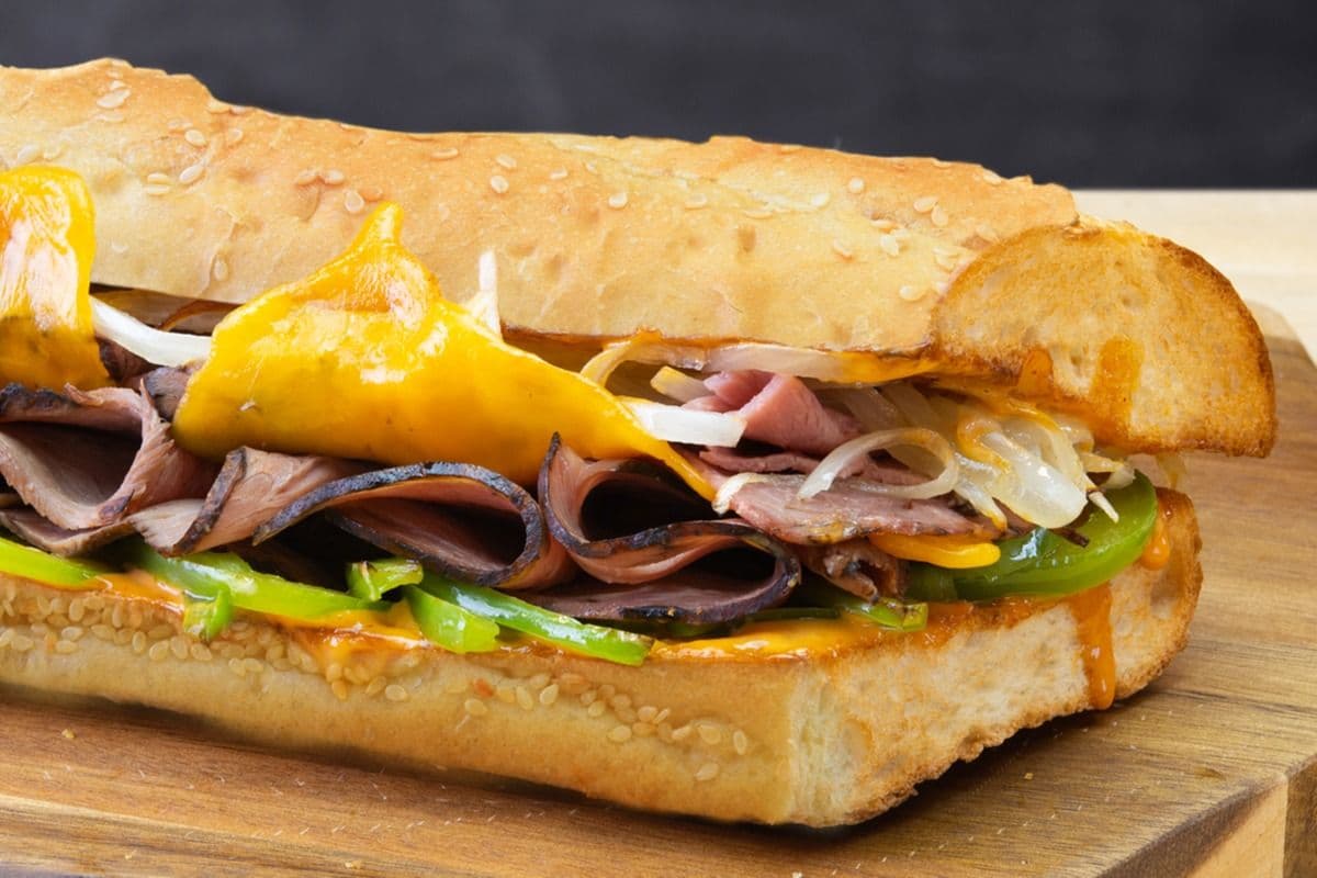 12" Large Chipotle Steak and Cheddar Sub