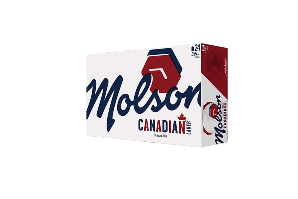 905844. MOLSON CANADIAN (24 x 355ML (CANS))