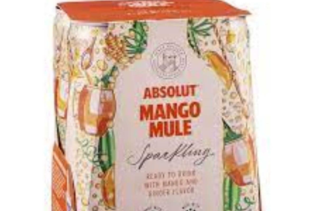 ABSOLUT MANGO MULE COCKTAIL 4PK (1 x 4X355ML)