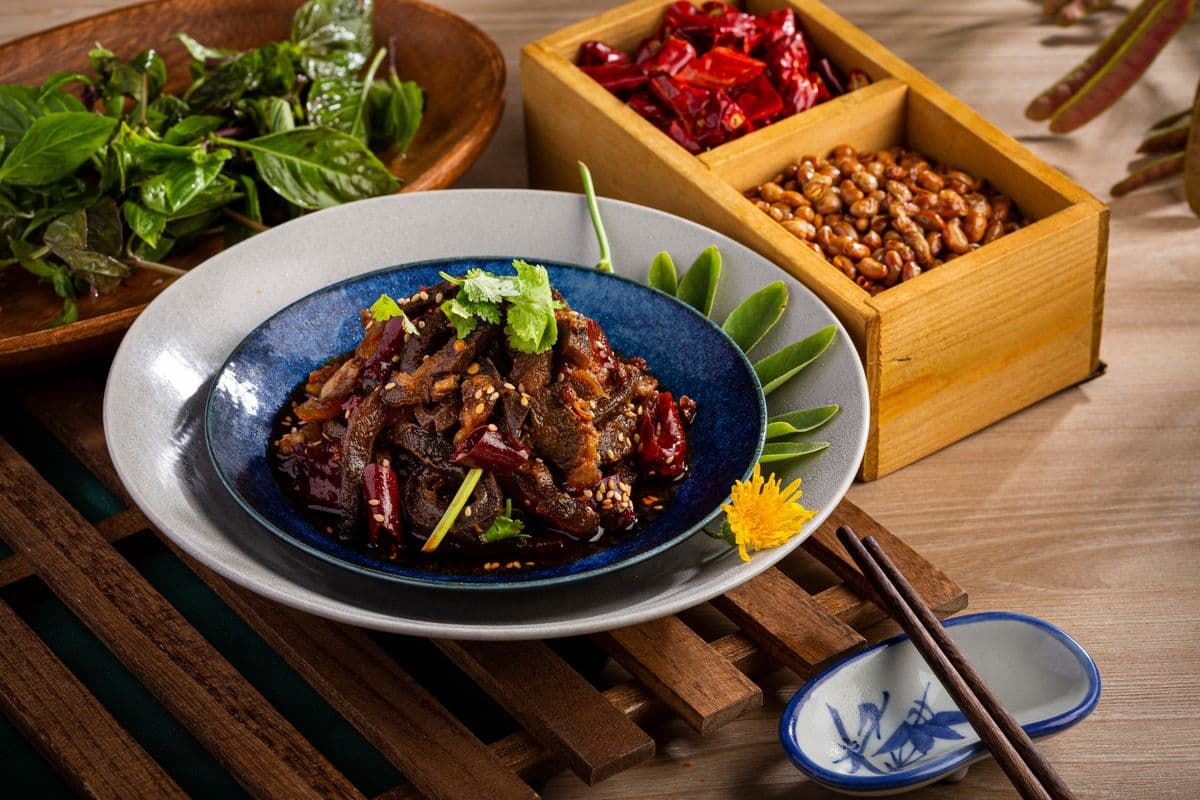Spicy Beef Jerky (冷吃牛肉)