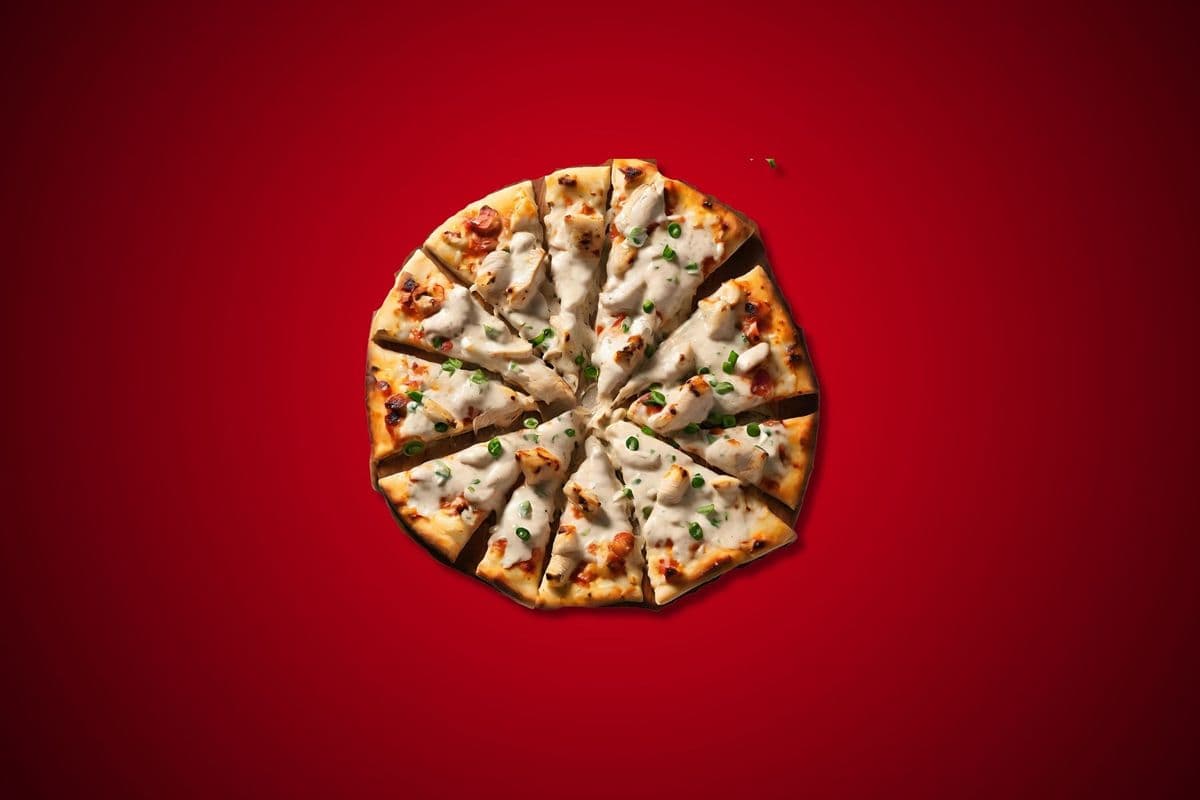 12" Medium Chicken Ranch Pizza