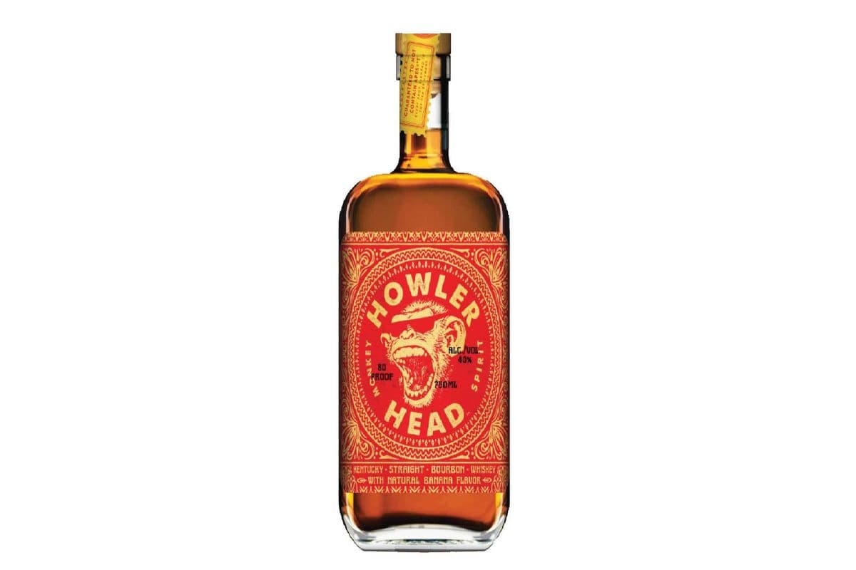 Howler Head Banana Infused Bourbon (1 x 750 ml)
