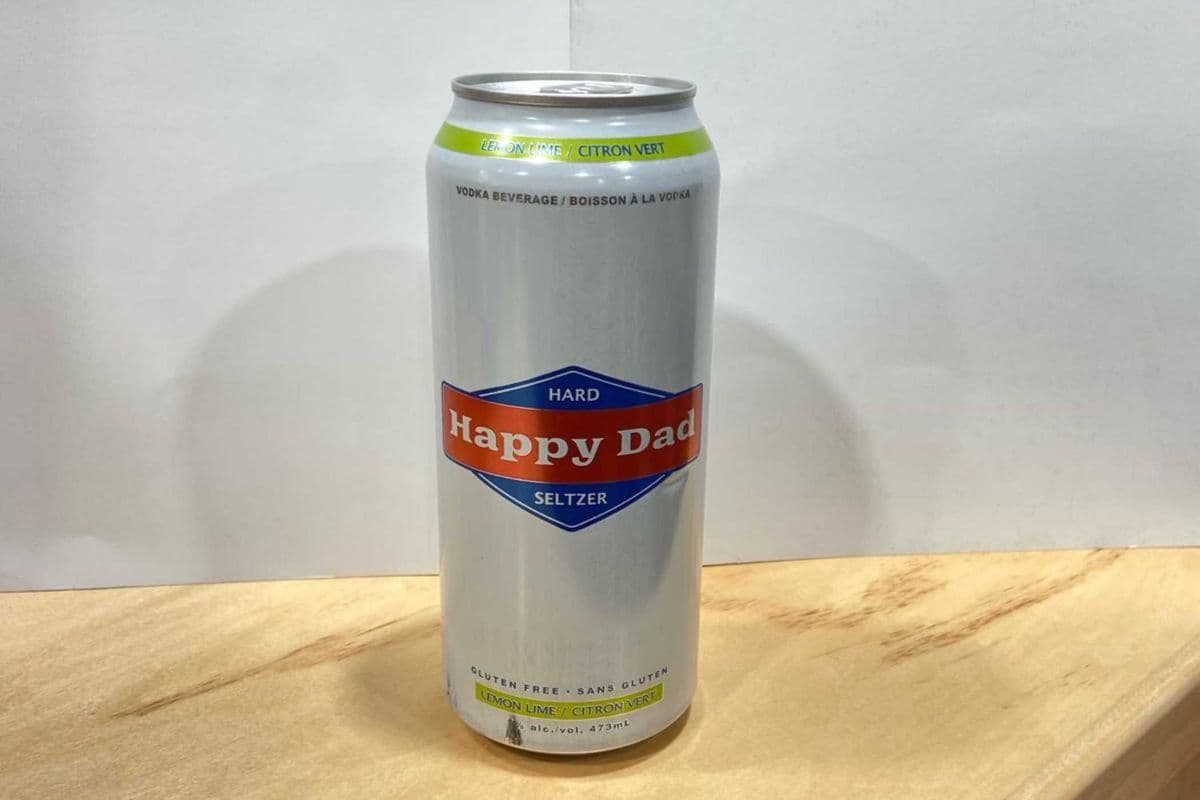 HAPPY DAD HARD SELTZER LEMON LIME 473 (1 x 473 ML)