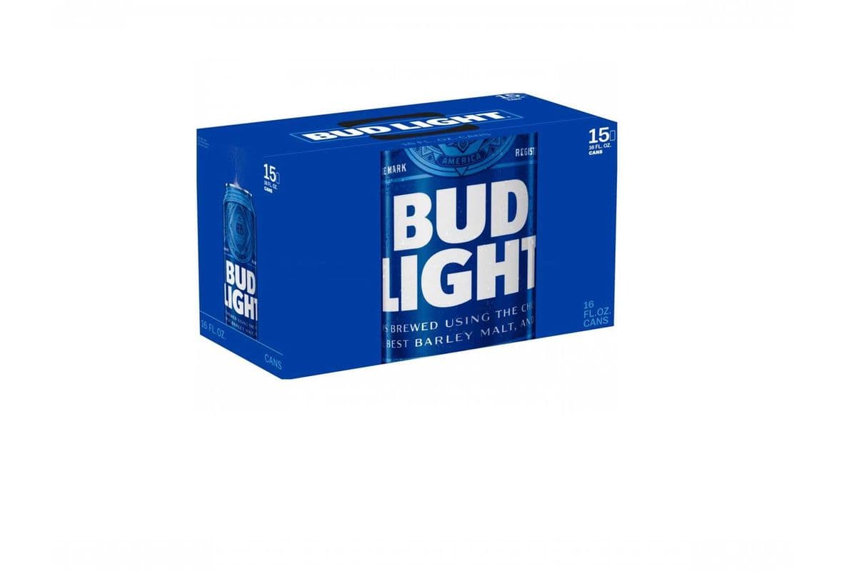 683847. BUD LIGHT (15 x 355ML (CANS))