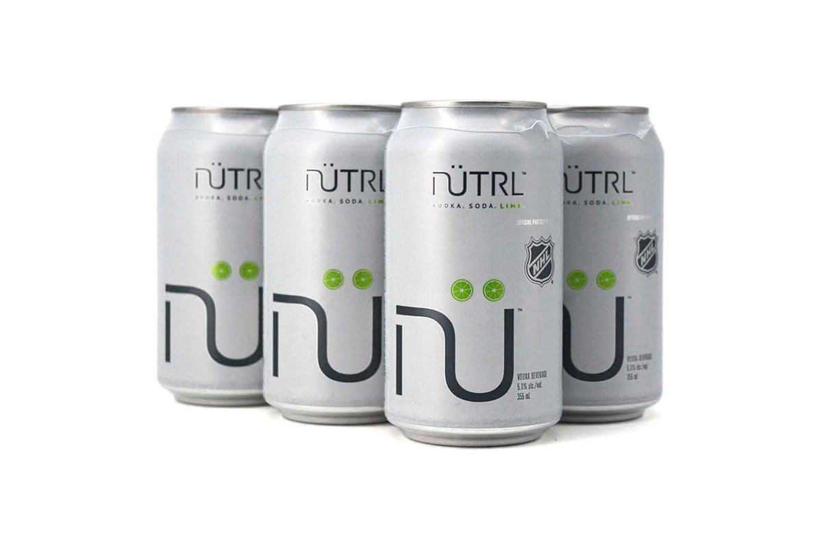 Nutrl Vodka Soda Lime (6 Pack) (1 x 355 ml)
