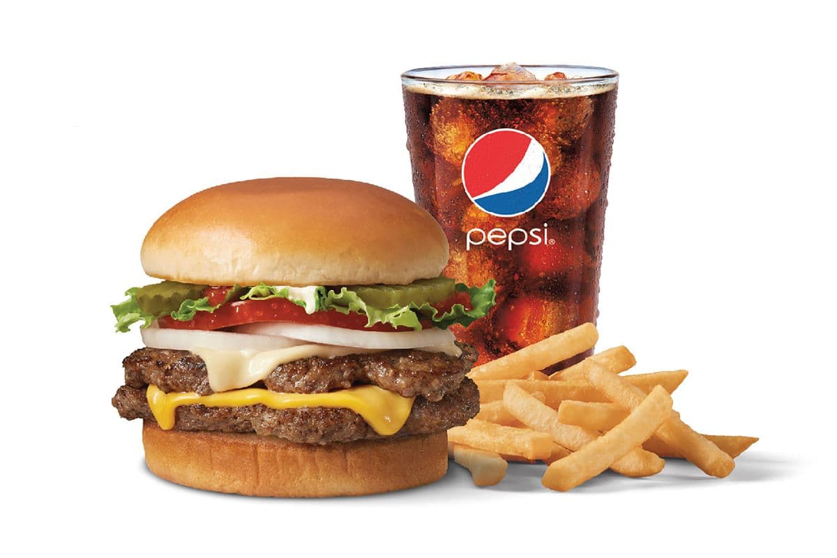 Bacon Two-Cheese Deluxe Signature Stackburger Double Combo