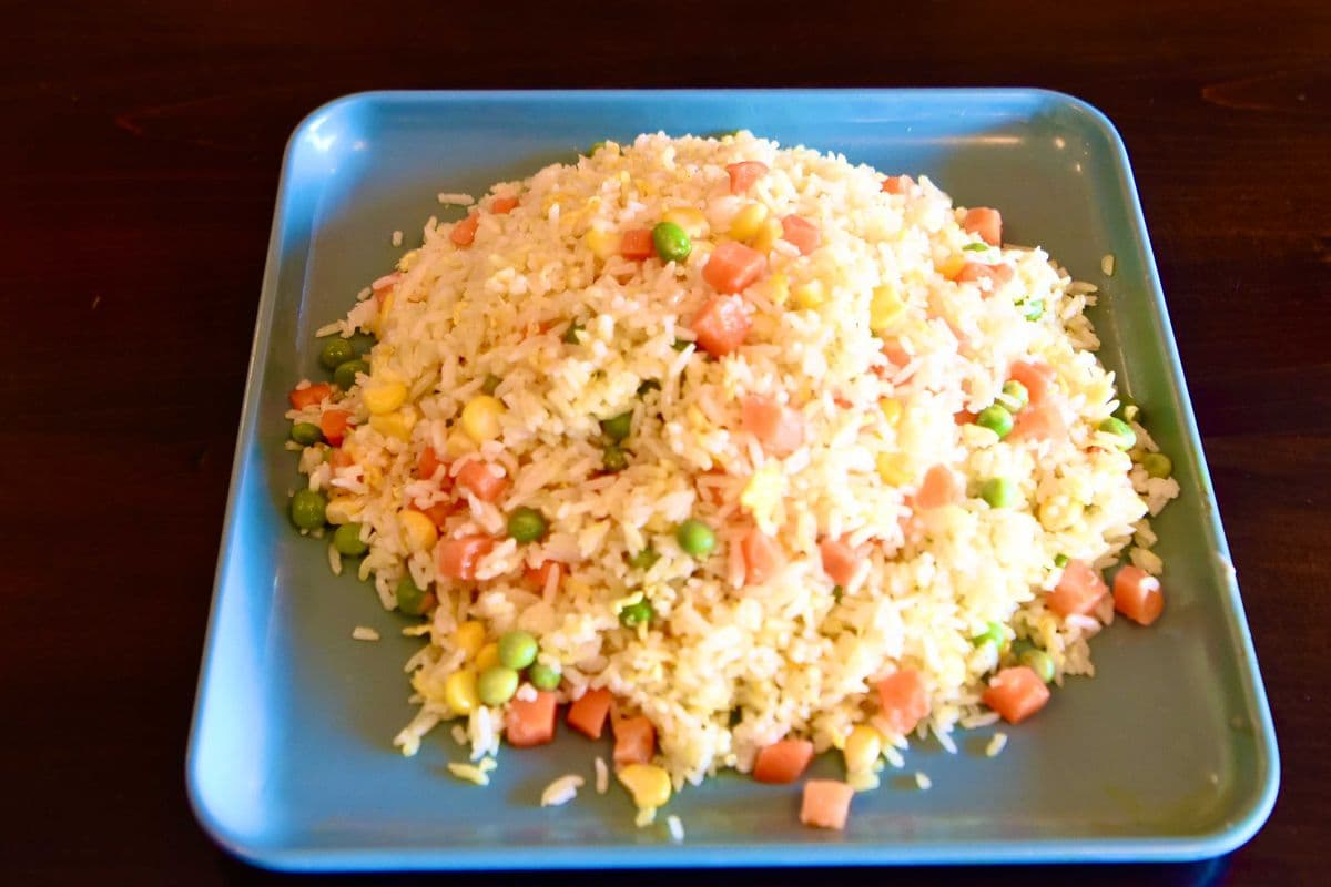 920. Stir-Fried Rice & Mixed Veggies