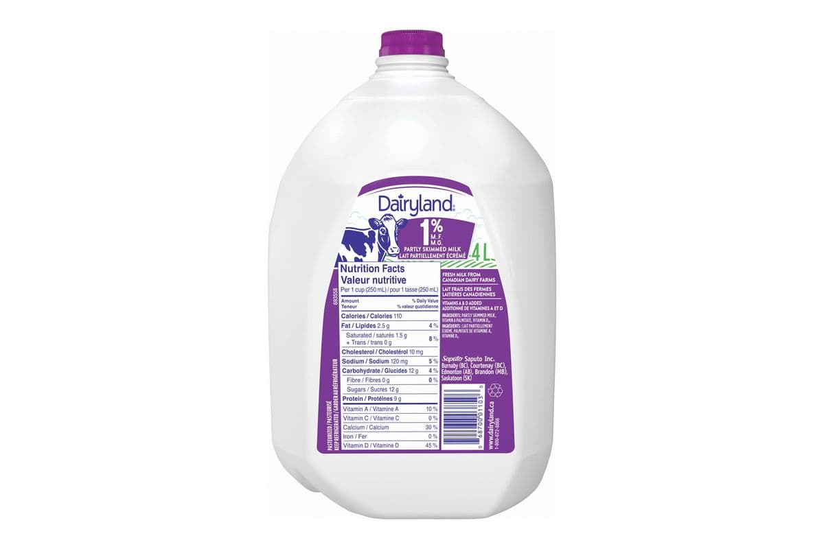 Dairyland 1% Milk (4 L)