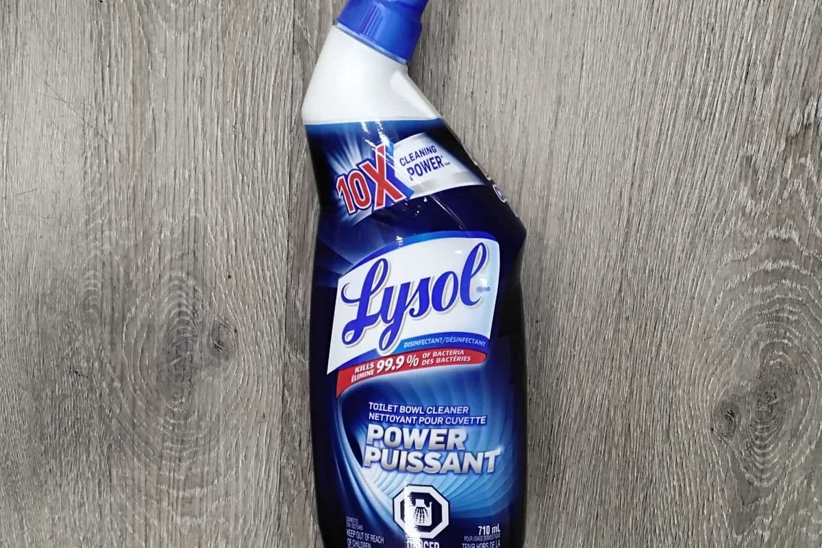 Lysol power toilet bowl cleaner (710ml)