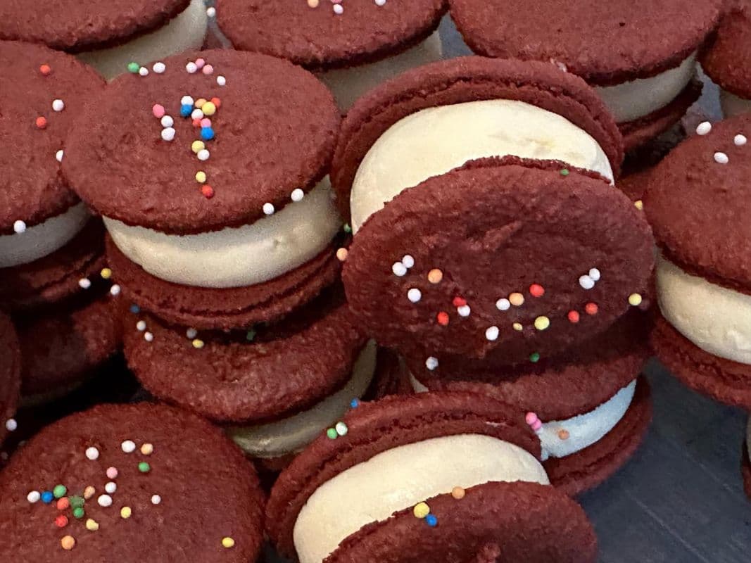Red Velvet Macaron