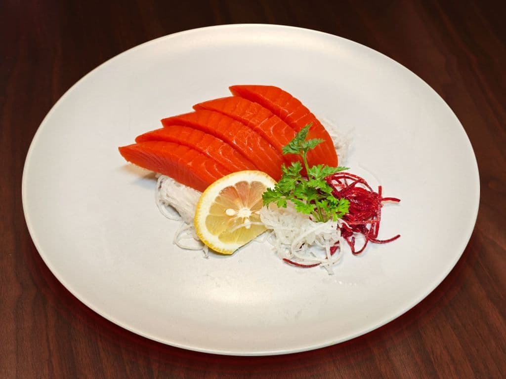 Wild Salmon Sashimi