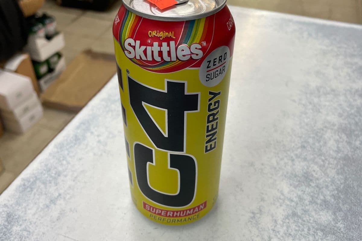 U.S. C4 original Skittles (473 ml)
