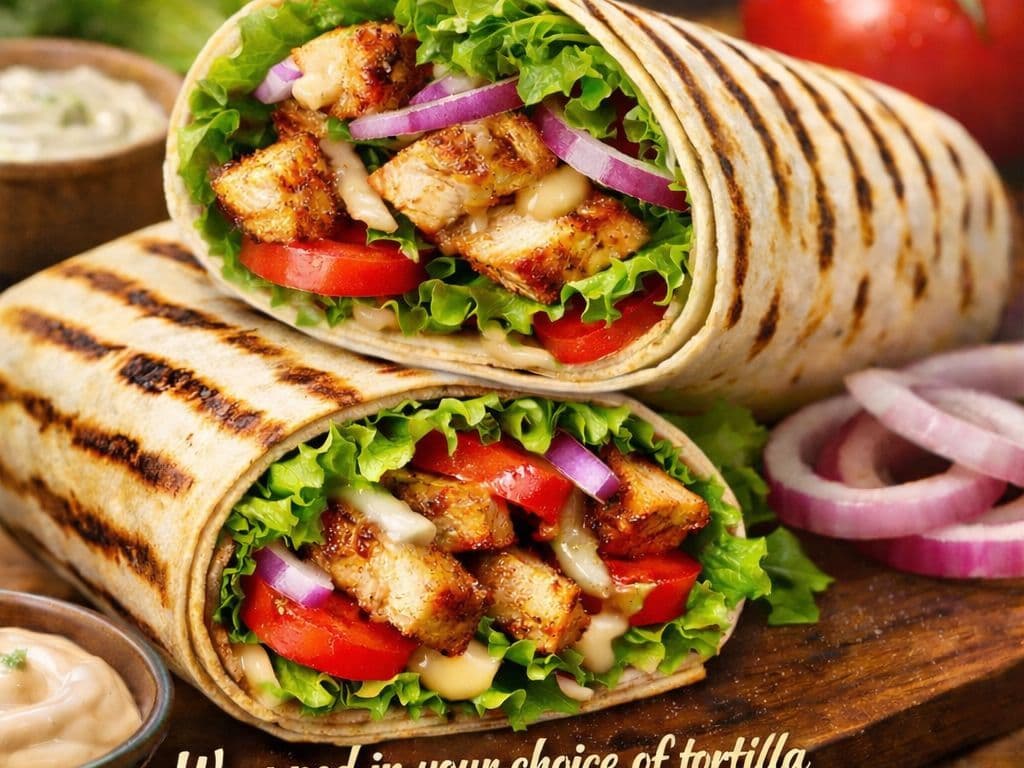 Grilled Chicken Wrap