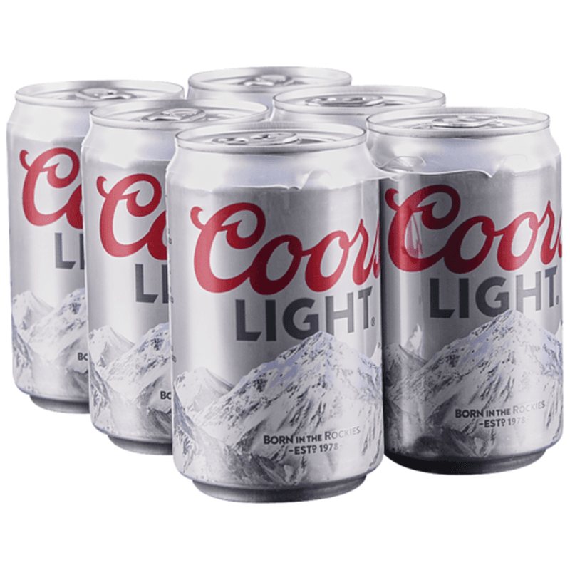 Coors Light (6 x 355 ml)