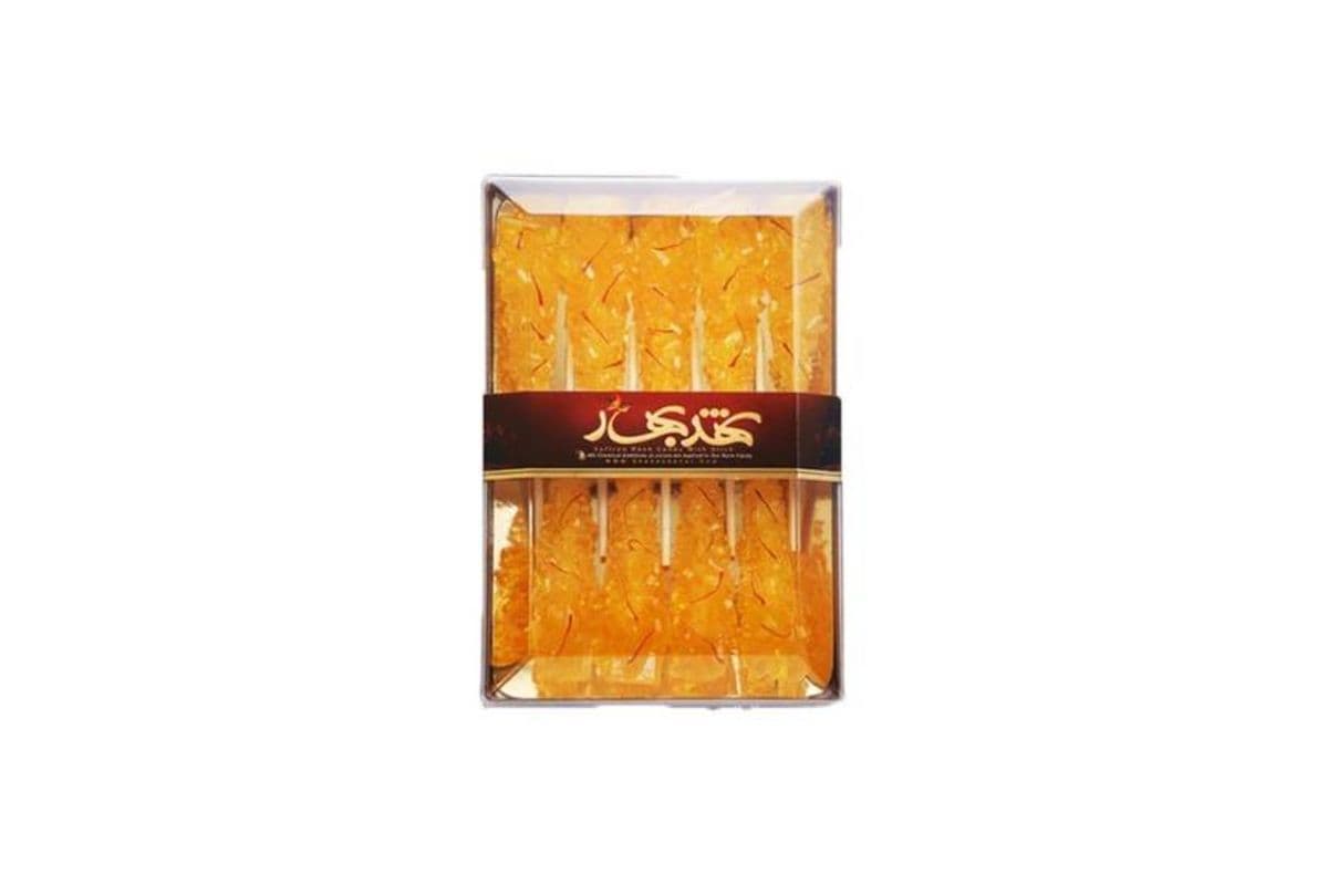 Shahde Bahar • Saffron Rock Candy Stick - Code 61 / Bâtonnet De Bonbons Au Safran - Code 61 (250G)